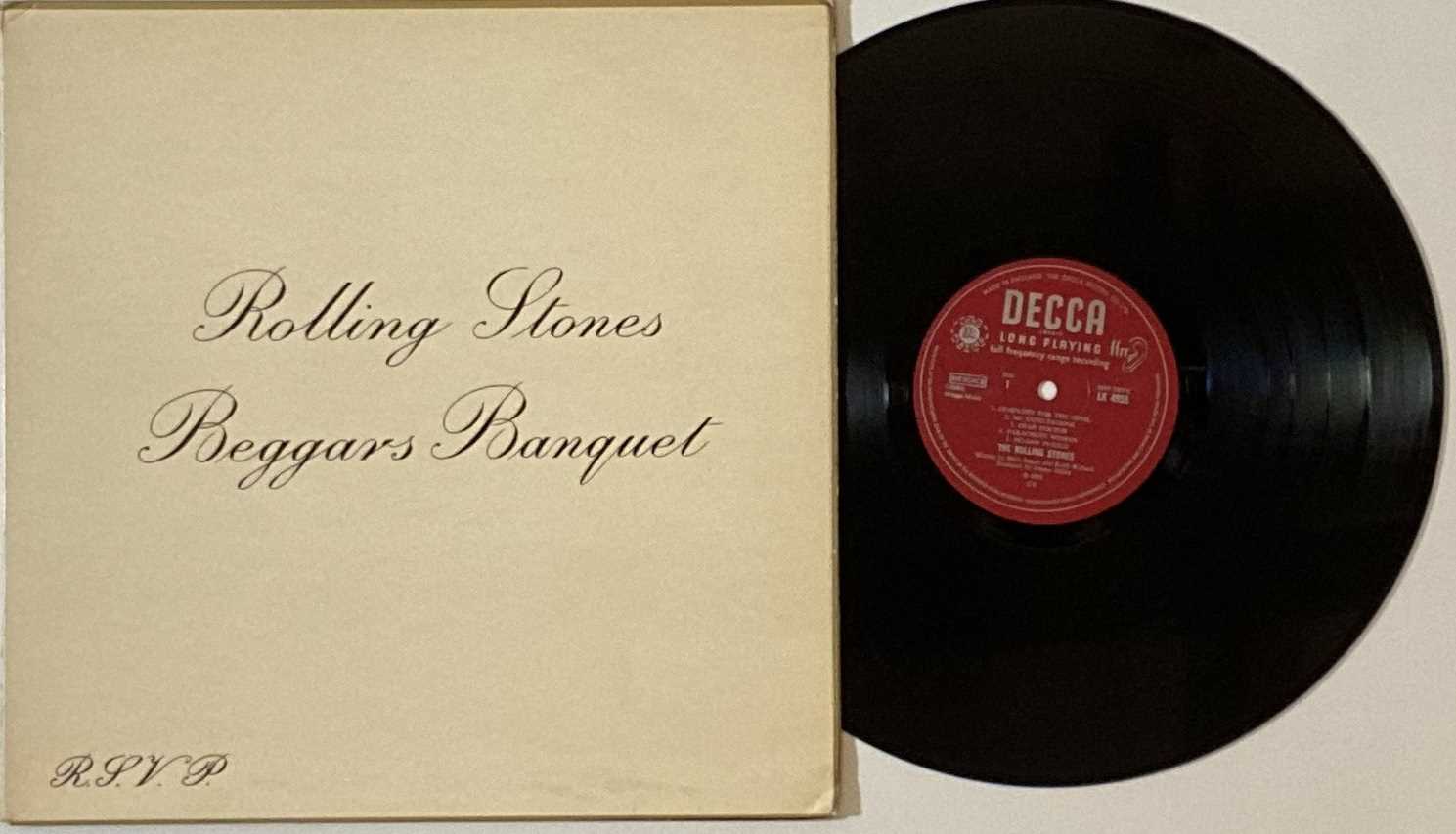 Lot 318 - THE ROLLING STONES - BEGGARS BANQUET LP (ORIGINAL UK MONO PRESSING - LK 4955)