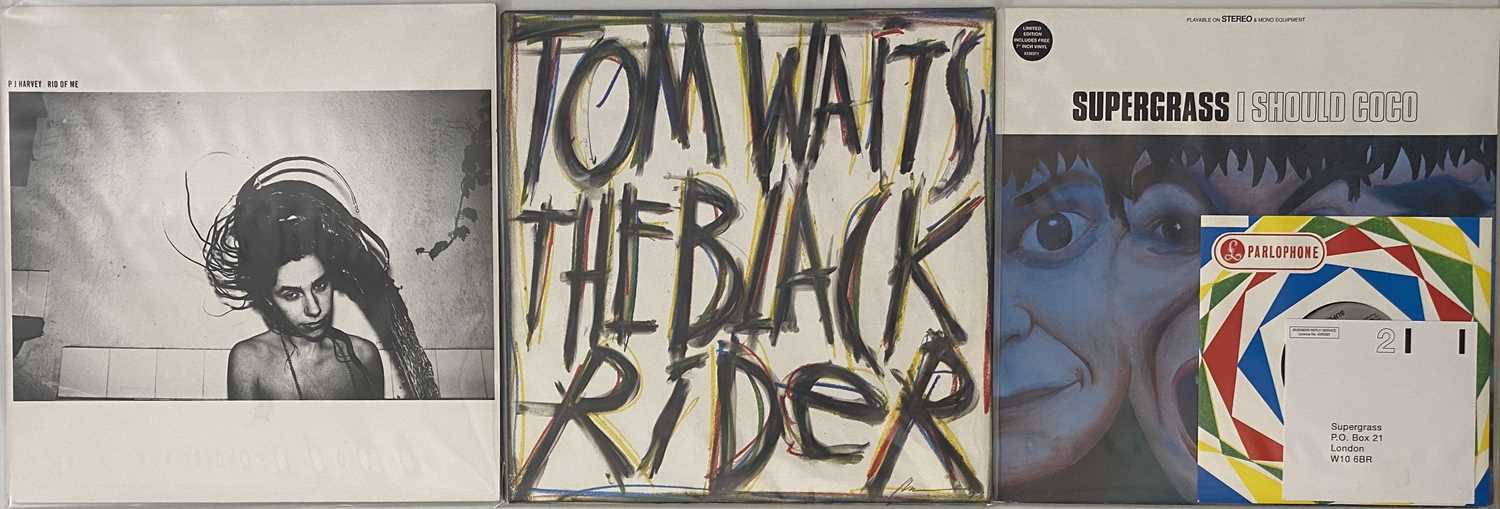 Lot 51 - TOM WAITS / PJ HARVEY / SUPERGRASS - LP PACK