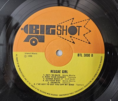 Lot 56 - VARIOUS - 'REGGAE GIRL' UK 1968 BIG SHOT LP - RARE ROCKSTEADY REGGAE SKA