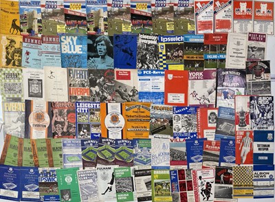Lot 317 - FOOTBALL PROGRAMMES.