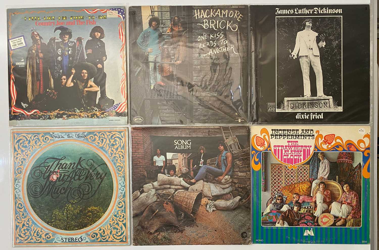Lot 3 - US PSYCH - LPs