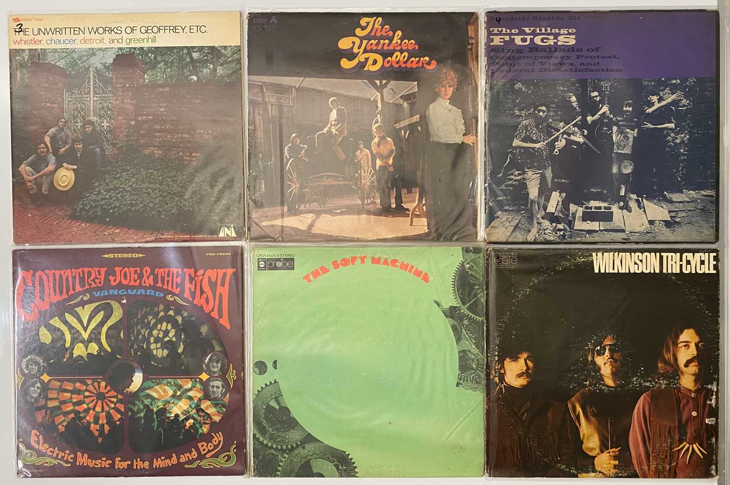Lot 5 - US PSYCH - LPs