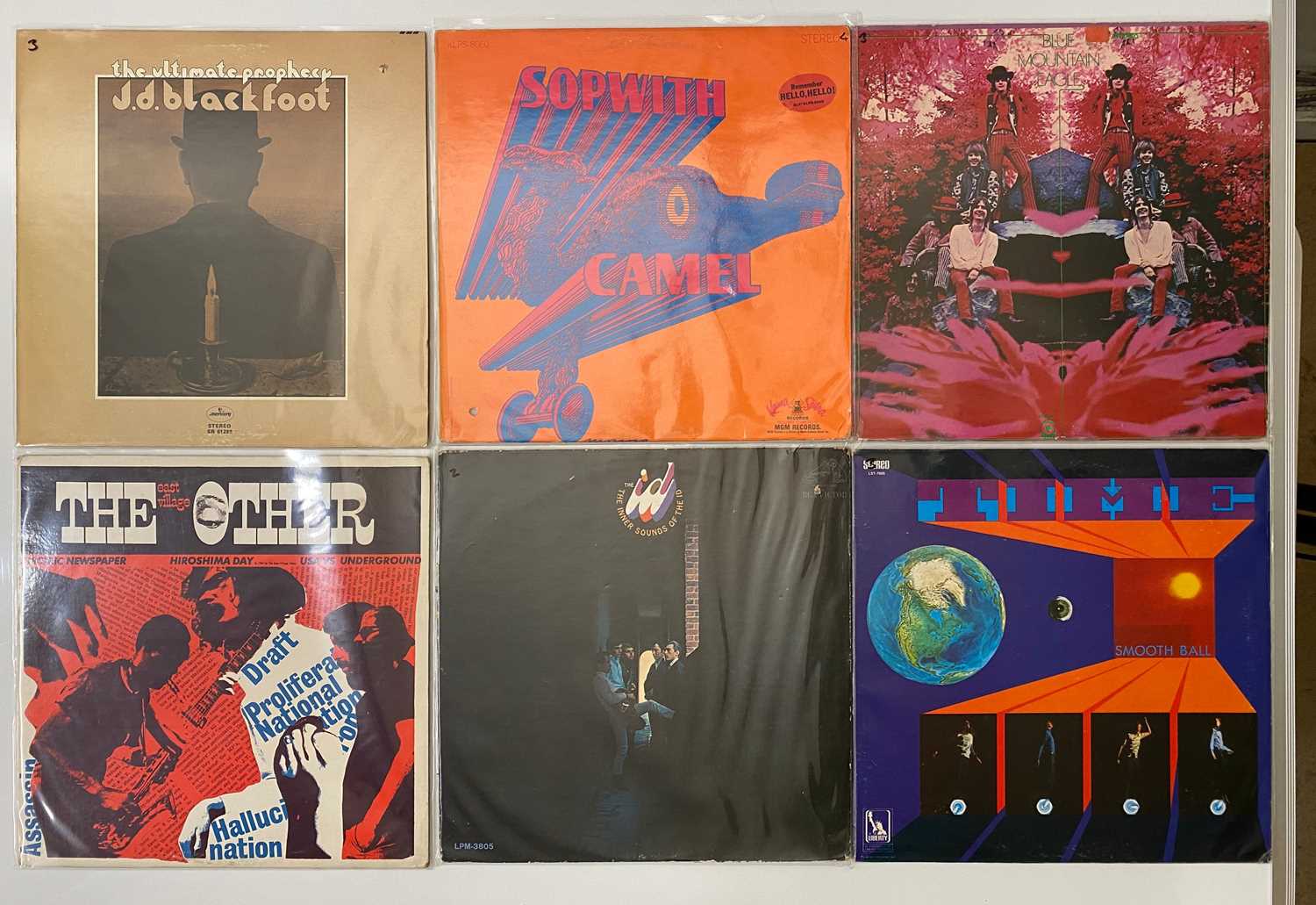 Lot 6 - US PSYCH - LPs
