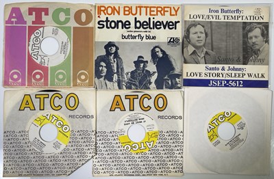 Lot 13 - IRON BUTTERFLY 7" SINGLES PACK - JAPANESE, EURO SLEEVES + MORE