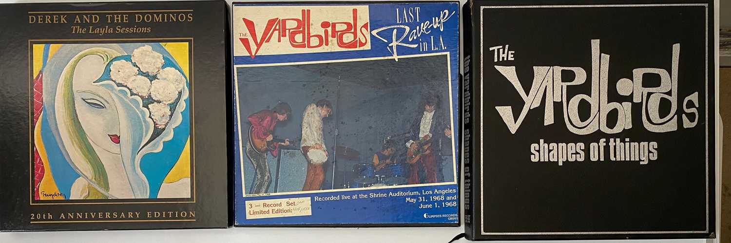 Lot 20 - YARDBIRDS / CLAPTON - LPs / BOX SETS