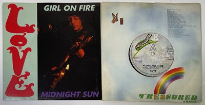 Lot 22 - LOVE & ARTHUR LEE 7" SINGLES PACK - UK AND USA ISSUES, EURO SLEEVES, PROMOS