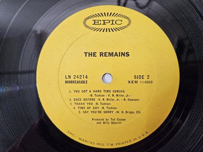 Lot 31 - THE REMAINS - THE REMAINS LP (LN 24214 - US MONO ORIGINAL)
