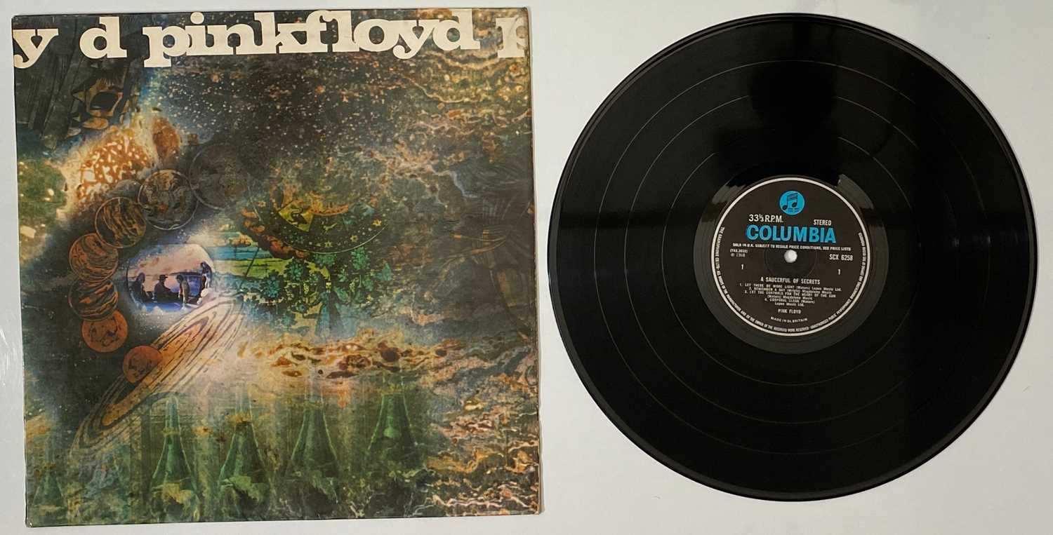 Lot 32 - PINK FLOYD - A SAUCERFUL OF SECRETS LP (ORIGINAL UK STEREO PRESSING - COLUMBIA SCX 6258)