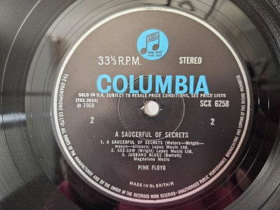 Lot 32 - PINK FLOYD - A SAUCERFUL OF SECRETS LP (ORIGINAL UK STEREO PRESSING - COLUMBIA SCX 6258)