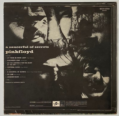 Lot 32 - PINK FLOYD - A SAUCERFUL OF SECRETS LP (ORIGINAL UK STEREO PRESSING - COLUMBIA SCX 6258)
