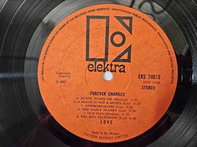 Lot 35 - LOVE - FOREVER CHANGES LP (ORIGINAL UK STEREO COPY - ELEKTRA EKS 74013)