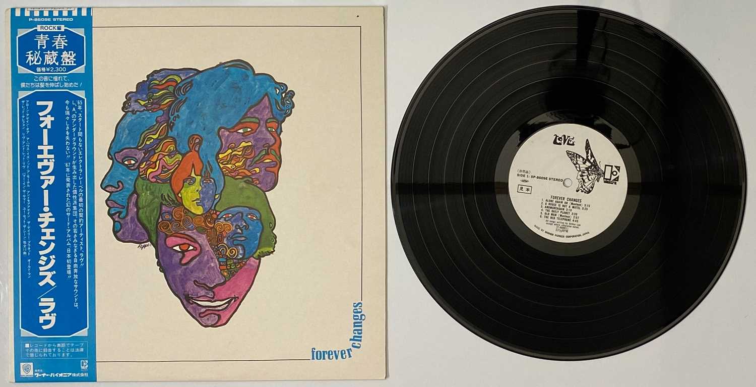 Lot 36 - LOVE - FOREVER CHANGES LP (1981 JAPANESE PROMO - P-8609E)
