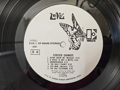 Lot 36 - LOVE - FOREVER CHANGES LP (1981 JAPANESE PROMO - P-8609E)