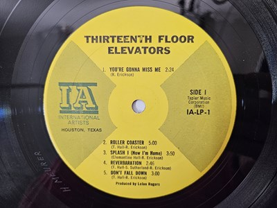 Lot 38 - THE THIRTEENTH FLOOR ELEVATORS - THE THIRTEENTH FLOOR ELEVATORS LP (IA-LP-1 - 2ND MONO 4 COLUMN SLEEVE)