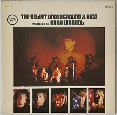 Lot 45 - THE VELVET UNDERGROUND & NICO LP (EAST COAST PRESSING - V6-5008 - 3RD STATE PEELED)