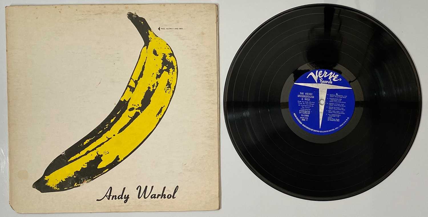 Lot 46 - THE VELVET UNDERGROUND & NICO LP (3RD STATE UNPEELED - V6-5008 - EAST COAST PRESSING)