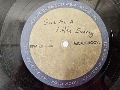 Lot 47 - ARTHUR LEE - GIVE ME A LITTLE ENERGY 10" ACETATE