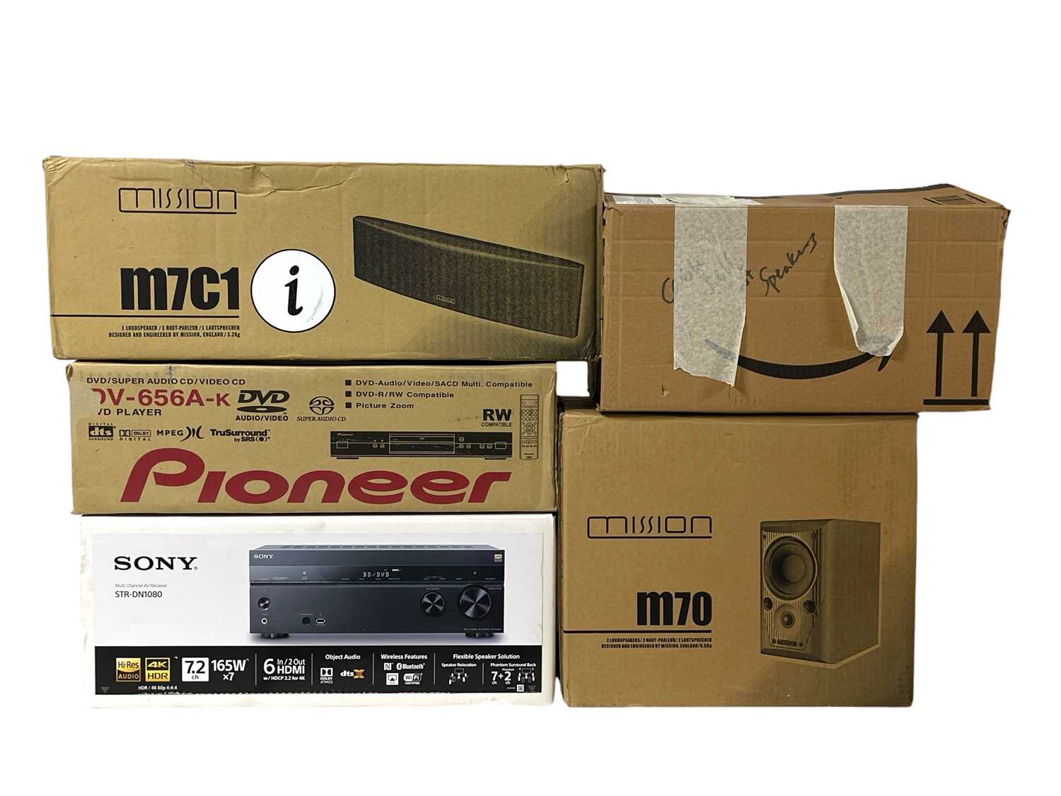 Lot 5 - HIFI EQUIPMENT (SONY, MISSION, PIONEER).