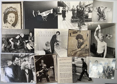 Lot 460 - SEX PISTOLS - COLLECTION OF ORIGINAL PRESS PHOTOGRAPHY.