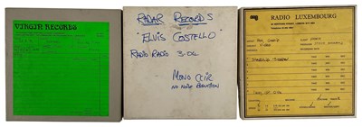 Lot 257 - MASTER TAPES INC HOT GOSSIP / SARAH BRIGHTMAN / ELVIS COSTELLO.
