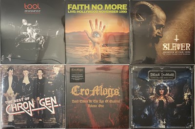 Lot 13 - 00'S/REPRESS METAL, HARD ROCK, PUNK LPS - SABBATH, CRO-MAGS, TOOL, SLAYER + MORE