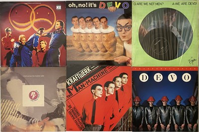 Lot 7 - 80'S NEW WAVE, COOL POP & INDIE LPS - DEVO, PALE FOUNTAINS, KRAFTWERK + MORE