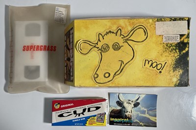 Lot 294 - 1990S PROMOTIONAL MEMORABILIA TO INC SUPERGRASS / INSPIRAL CARPETS.