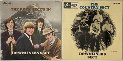 Lot 17 - DOWNLINERS SECT - RARE ORIGINAL UK COLUMBIA LABEL PACK