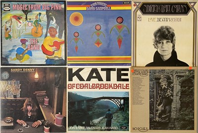 Lot 18 - 60'S 70'S FOLK LP RARITIES - SHIRLEY COLLINS, DAVID CAMPBELL, SANDY DENNY + MORE