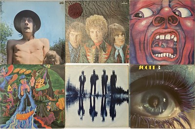 Lot 19 - UK PRESS PSYCH, PROG & ROCK RARITY LPS - KING CRIMSON, MAGNA CARTA, SCOTT WALKER + MORE