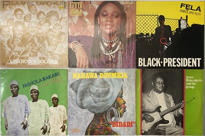 Lot 12 - ORIGINAL/REPRSES AFRO-BEAT, HIGHLIFE, SOWETO GROOVE - FELA KUTI, LETTA MBULU + MORE