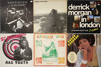 Lot 15 - REGGAE ROOTS DANCEHALL LOVERS LPS - DERRICK MORGAN, LEE PERRY, DUB SPECIALIST + MORE