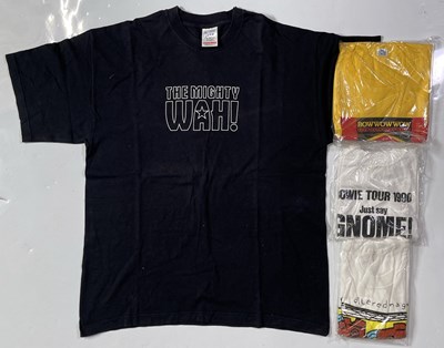 Lot 343 - VINTAGE POP T-SHIRTS INC BOWIE - SOME UNOPENED.