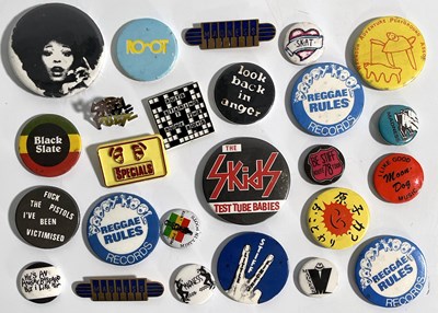 Lot 329 - BADGE COLLECTION INC REGGAE / STIFF.