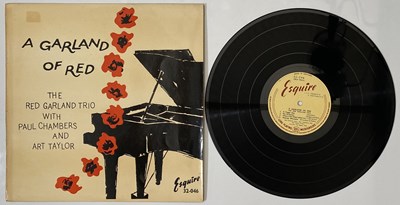 Lot 6 - THE RED GARLAND TRIO, PAUL CHAMBERS, ART TAYLOR - 'A GARLAND OF RED' LP - UK 1958