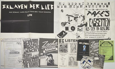 Lot 298 - GERMAN CONCERT HANDBILLS/POSTERS ETC - PUNK INC SIOUXSIE.