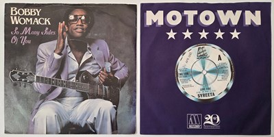 Lot 82 - TAMLA MOTOWN - UK 80'S RARITIES - 7" SINGLE PACK - SYREETA, BOBBY WOMACK