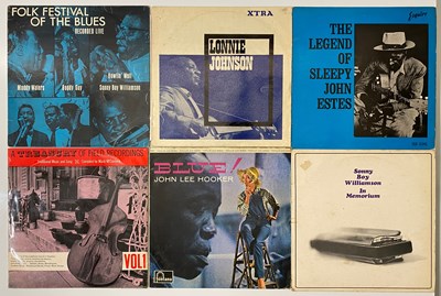 Lot 23 - 60'S 70'S UK PRESS RARE BLUES LPS - SONNY BOY WILLIAMSON, JOHN LEE HOOKER, MEMPHIS SLIM