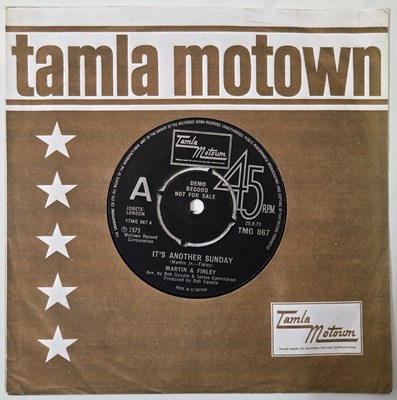 Lot 85 - MARTIN & FINLEY - IT'S ANOTHER SUNDAY (TMG 867)