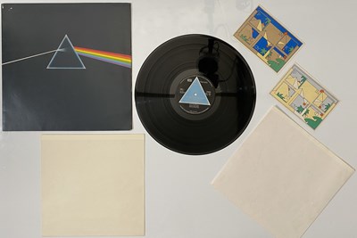 Lot 30 - PINK FLOYD - THE DARK SIDE OF THE MOON LP (ORIGINAL UK 'SOLID BLUE' COPY - MIDNIGHT BLUE SLEEVE - SHVL 804)