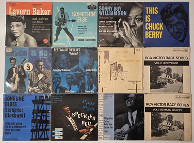Lot 28 - BLUES, ROCK & ROLL, SKIFFLE ETC. 7" EP COLLECTION - SONNY BOY WILLIAMSON, EDDIE COCHRAN