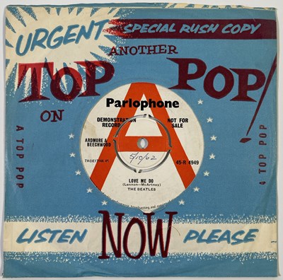 Lot 34 - THE BEATLES - LOVE ME DO 7" - ORIGINAL UK DEMO 'MCARTNEY' COPY (PARLOPHONE 45-R 4949)