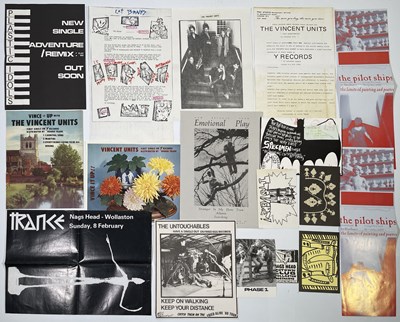 Lot 307 - PUNK / NEW WAVE / POP - PROMO HANDBILLS AND POSTERS ETC.