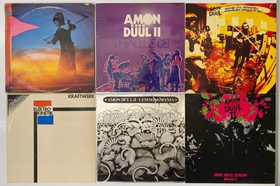 Lot 44 - 70'S 80'S TANGERINE DREAM, AMON DUUL II, KRAFTWERK LPS/12" PACK