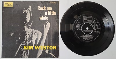 Lot 112 - KIM WESTON - ROCK ME A LITTLE WHILE - 7" EP (TME 2015)