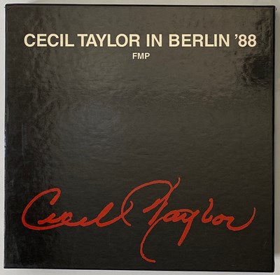 Lot 50 - CECIL TAYLOR - 'IN BERLIN 88' CD BOXSET - 1989 GERMANY, LIMITED TO 1,000 COPIES