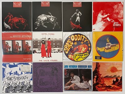 Lot 91 - REPRESS ROCK, INDIE, PUNK, ROCK & ROLL, SIXTIES 7"S - WHITE STRIPES, HENDRIX, BEATLES
