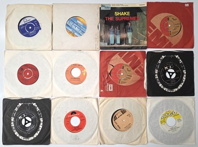Lot 196 - SOUL - DISCO - FUNK - 7" SINGLE COLLECTION - THE MARVELETTES, FRANKIE VALLI, THE SUPREMES