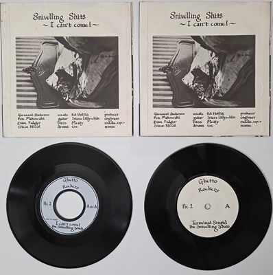 Lot 3 - THE SNIVELLING SHITS - 'TERMINAL STUPID' 7" - UK 1977 1ST PRESS AND INJECTION REPRESS