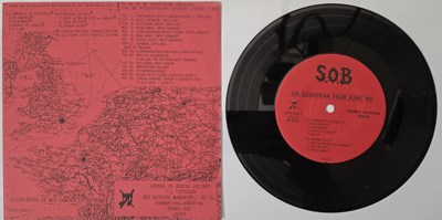 Lot 5 - SABOTAGE ORGANIZED BARBARIAN 7" RARITIES PACK - 80'S JAPANESE HARDCORE/GRINDCORE